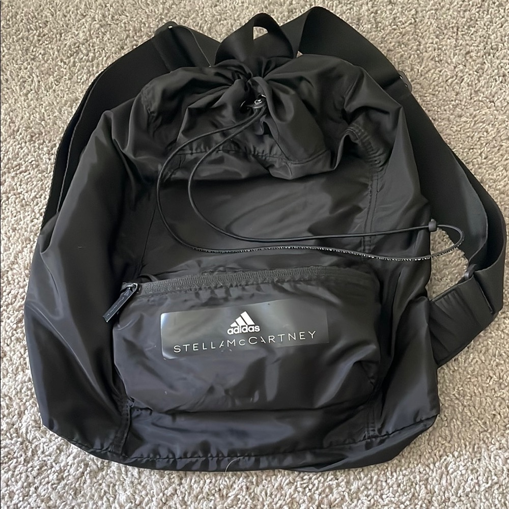 Adidas Stella McCartney Black Backpack/fannypack